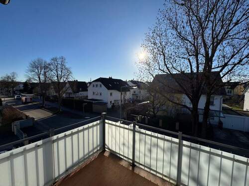 Ausblick vom Balkon - 