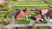 Luftansicht - 5 Zimmer Mehrfamilienhaus, Wohnhaus zum Kaufen in Loxstedt