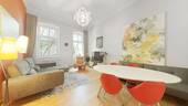 Wohnzimmer - 2 Zimmer Etagenwohnung zum Kaufen in Berlin
