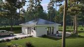 Ansicht Eingang/Terrasse - 1 Zimmer Bungalow zum Kaufen in Emmerzhausen