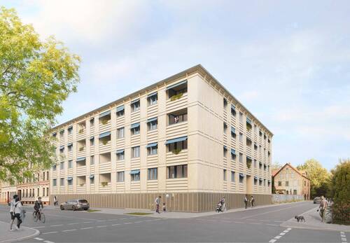 Straße - 4 Zimmer Etagenwohnung zum Kaufen in Leipzig