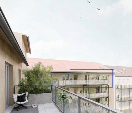 Balkon Typ 6 Kopie - 4 Zimmer Etagenwohnung in Leipzig