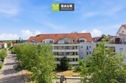 Luftaufnahme - 2 Zimmer Etagenwohnung zum Kaufen in Bad Saulgau