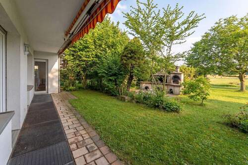 Terrasse und Garten - 