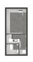 Grundriss mit Balkon - 