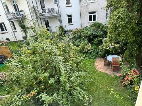 Blick aus dem Küchenfenster - 