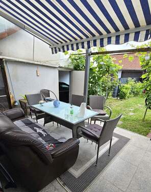 Terrasse - 5 Zimmer Reihenendhaus in Köln