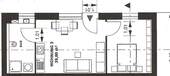 Grundriss Wohnung - 