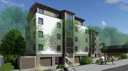 Visualisierung Häuser 2+3 Hauseingang - 3 Zimmer Etagenwohnung zum Kaufen in Gevelsberg