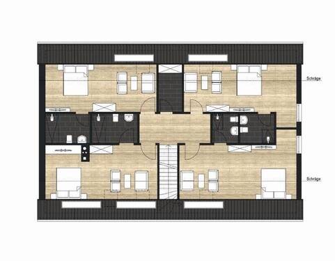 Hotel Dorfkrug Dachgeschoss - 