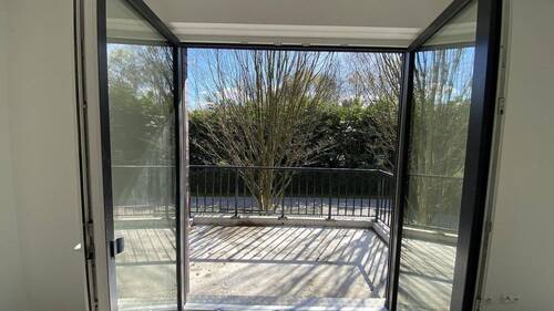 Ausblick vom Wohn-Essbereich - 