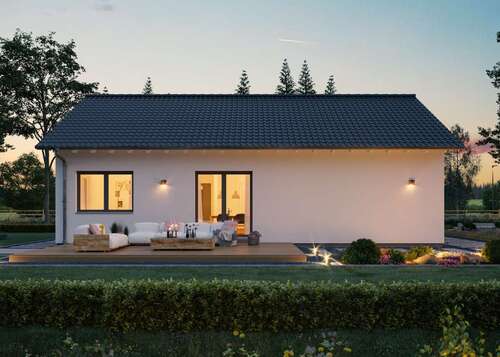 Hausansicht - Der Klassiker mit durchdachtem Grundriss - ihr toller Bungalow in Frohburg