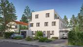Straßenseite - Doppelhaushälfte mit 230,00 m² in München zum Kaufen