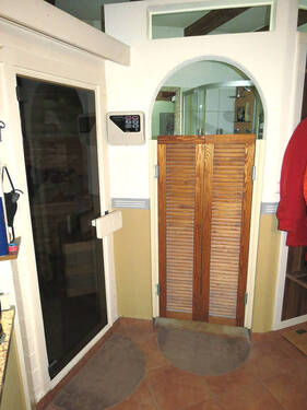 Zugang Sauna und Bad - 