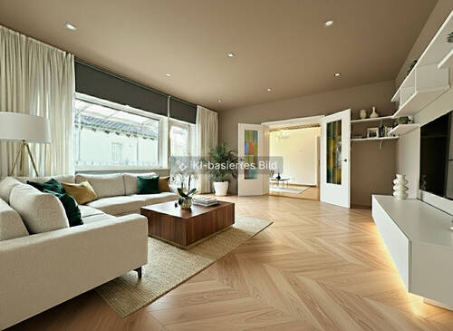 Visualisiertes Wohnzimmer OG New - 