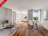 Bild 1 - Sonnig helle 3 Zimmer - Neubauwohnung mit Südwestterrasse, Fußbodenheizung und Energieklasse A+