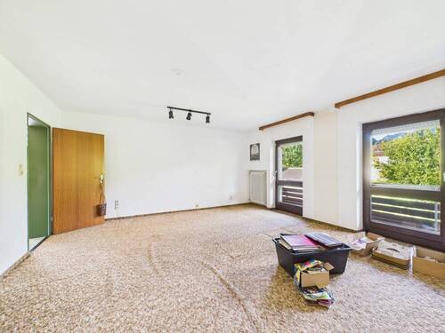 Schlafzimmer mit Balkon - 