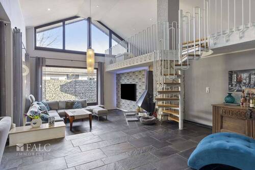 Wohnzimmerblick - Einfamilienhaus mit 351,10 m&sup2; in Pulheim zum Kaufen