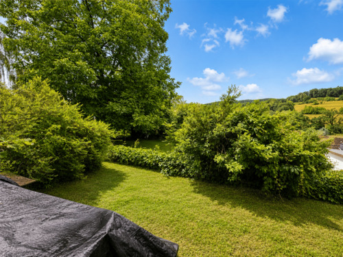 Garten Links mit Aussicht Odenwald - 