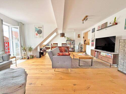 Wohn- und Essbereich - 2 Zimmer Etagenwohnung in Bremen