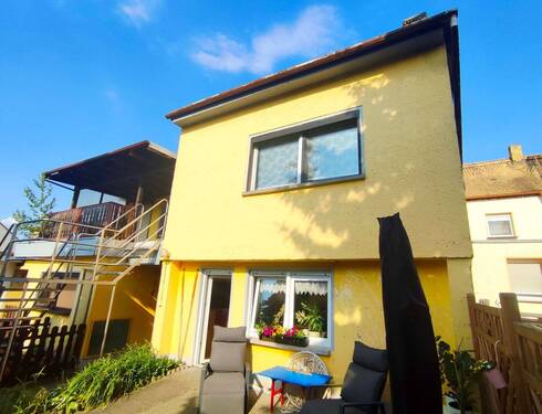 Rückansicht - Doppelhaushälfte mit 179,00 m&sup2; in Krostitz zum Kaufen