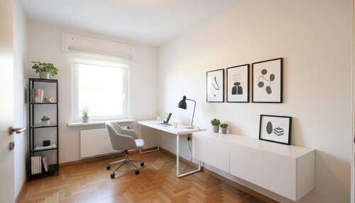 KI-generiertes Beispiel Arbeitszimmer - 