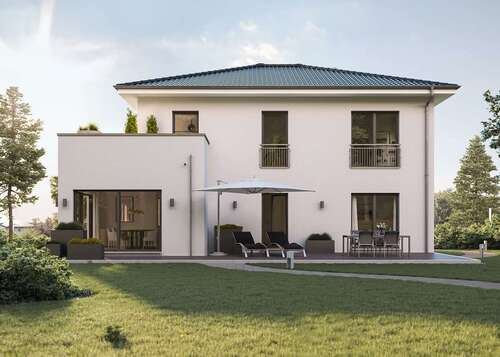 Hausansicht - 6 Zimmer Einfamilienhaus zum Kaufen in Belgershain