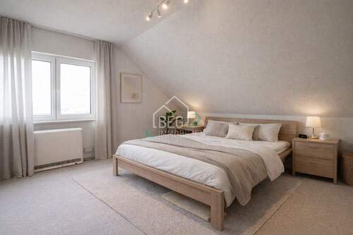 virtuell bearbeitetes Schlafzimmer - 