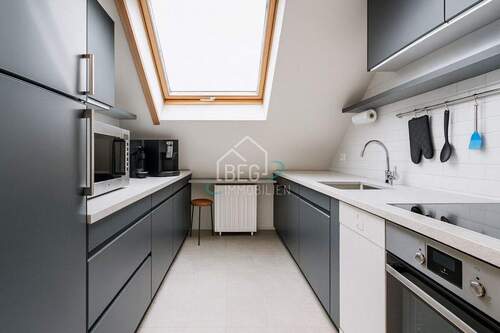 virtuell bearbeitete Küche - 