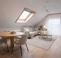 Ruhige 4-Zimmer-Dachgeschosswohnung mit Balkon und Blick ins Grüne - Remseck am Neckar Hochdorf