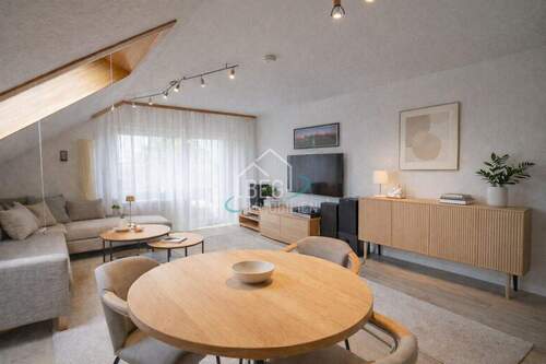 virtuell bearbeiteter Wohn-Essbereich (2) - 