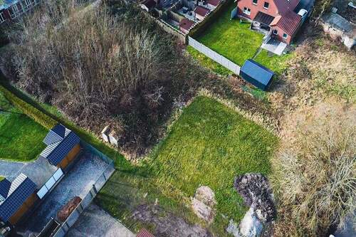 Drohnenaufnahme - Grundstück in Butjadingen