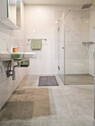 Badezimmer ebenerdige Dusche - 