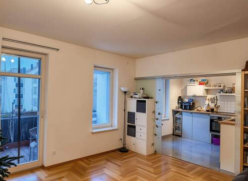 Wohnbereich - 4 Zimmer Etagenwohnung zum Kaufen in Leipzig