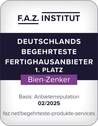  Begehrtester Fertighausanbieter - 