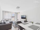Wohn- und Essbereich - Etagenwohnung mit 83,70 m² in Karlsruhe zum Kaufen