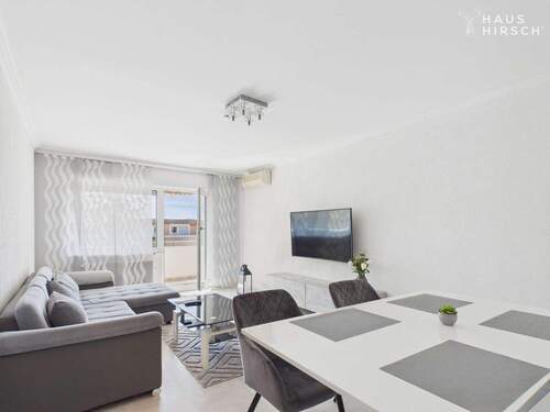 Wohn- und Essbereich - Etagenwohnung mit 83,70 m² in Karlsruhe zum Kaufen