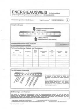Energieausweis - 
