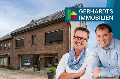 Straßenansicht - Ein Haus in Brüggen-Bracht für Menschen mit Ideen - wohnen, arbeiten, entfalten. Ansehen!