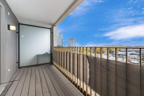 Südbalkon mit Ausblick - 