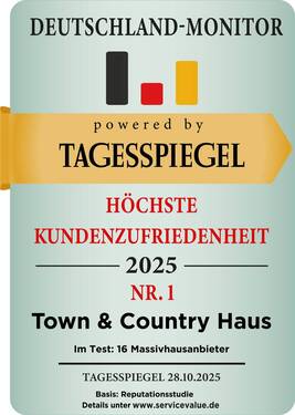 Siegel_Tagesspiegel_Hoechste-Kundenzufriedenheit_2025_Town-Country-Haus-scaled - 