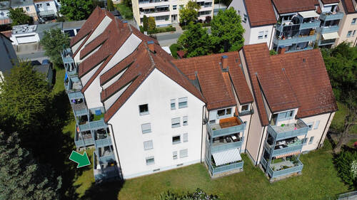 Im Stadtgebiet - 2 Zimmer Etagenwohnung in Neumarkt in der Oberpfalz