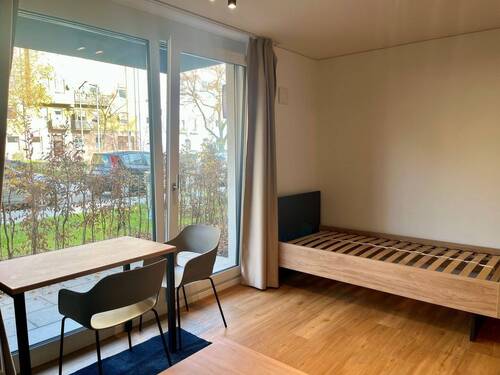 Wohnbereich - 1 Zimmer Terrassenwohnung in Fürth