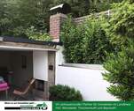 Überdachter Freisitz mit offenen Kamin - 