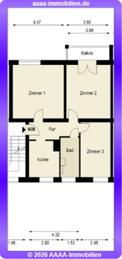 WE 28 - 3 Zimmer Etagenwohnung zum Kaufen in Berlin