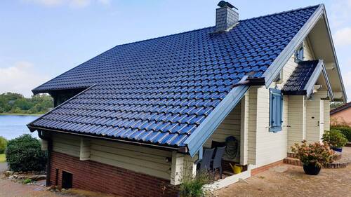 Ansicht, seitlich - 6 Zimmer Mehrfamilienhaus, Wohnhaus in Kosel