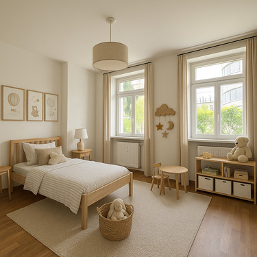 Souterrain mit Einrichtungsbeispiel - 