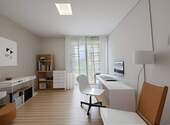 Arbeitszimmer Visualisiert - 