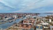 Luftbild Pier8 Winter - 