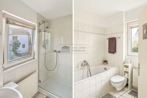 Modernes Badezimmer mit eleganten Details - 